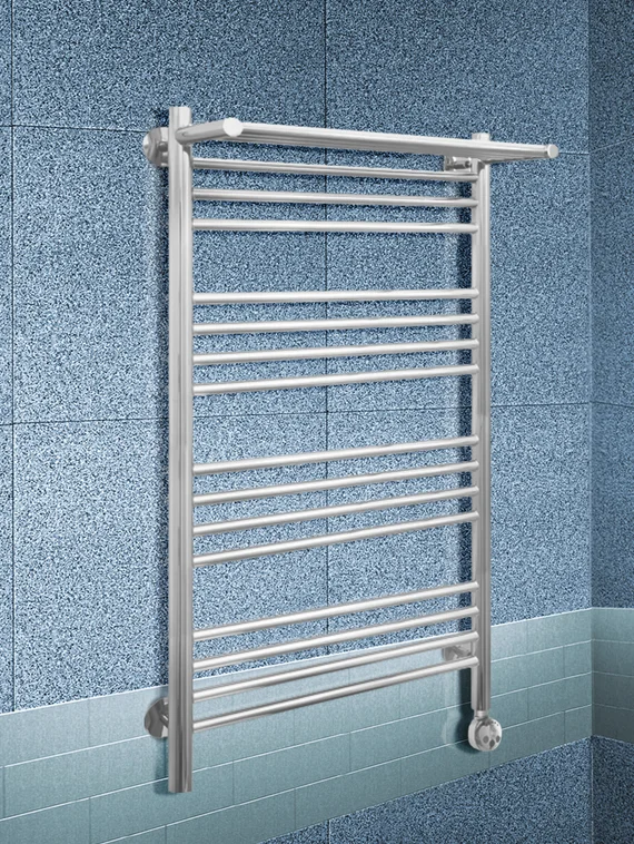 Bogema EP - электрический полотенцесушитель с греющей полкой, 500х500 мм