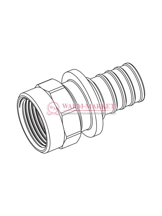 Переходник с внутренней резьбой REHAU 20-Rp1/2 RX+