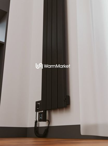 Bareng Temper VE 1500 - вертикальный электрический трубчатый радиатор высотой 1500 мм