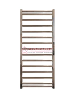 Mandarino Tubo 500х1200 - цветной полотенцесушитель из анодированного алюминия, модель 15/21