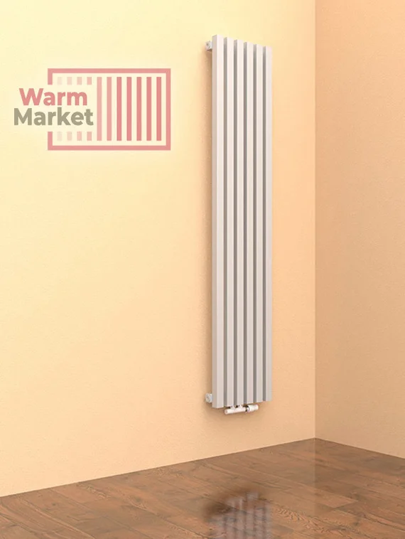 Quadrum 40 V 2000 - вертикальный трубчатый радиатор из квадратного профиля
