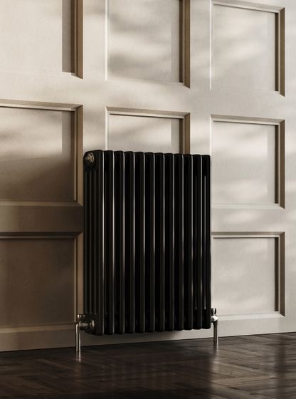 Трубчатый радиатор Solira 4080  N69 твв нижнее подключение с термостатикой