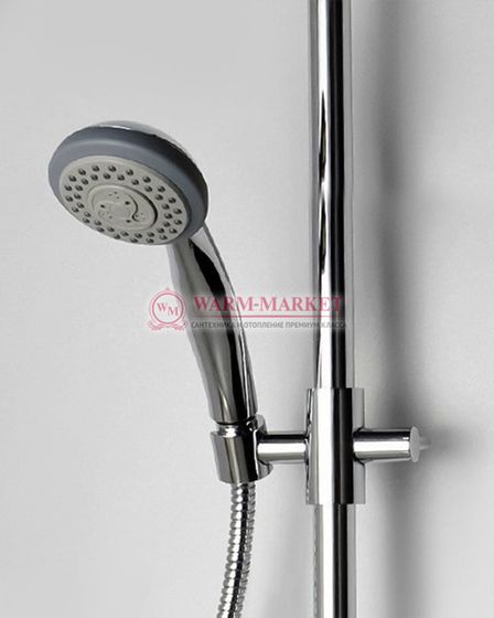 Душевой комплект черный A016-Bl