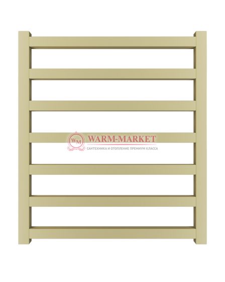 Mandarino Quadrata 500х600 - цветной полотенцесушитель из анодированного алюминия, модель 7/1