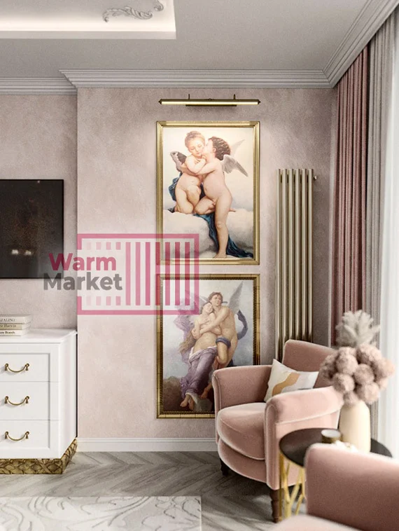 Diametro 42 V - вертикальный трубчатый радиатор высотой 1750 мм, 2 секции