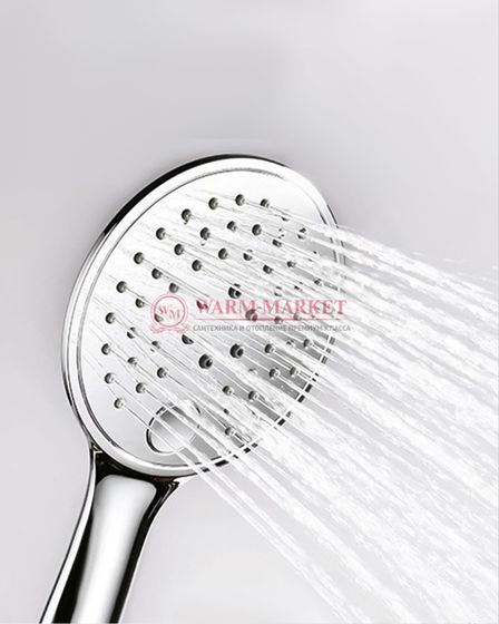 Встраиваемый комплект для душа с верхней душевой насадкой и лейкой черный A14130-Bl