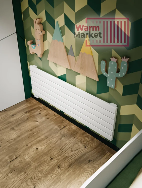 Axxinot Adero 30х60 Z - горизонтальный водяной радиатор шириной 1250 мм, 12 секций