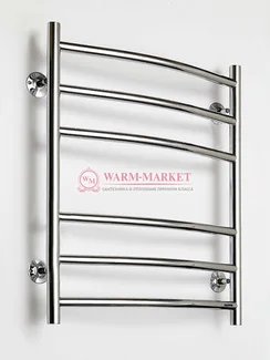 Fincopper (FC) - водяной хромированный полотенцесушитель из меди для ванной комнаты