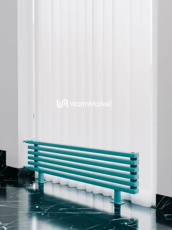 Bareng Select ZN 1750 - напольный трубчатый радиатор высотой 1750 мм, боковое подключение