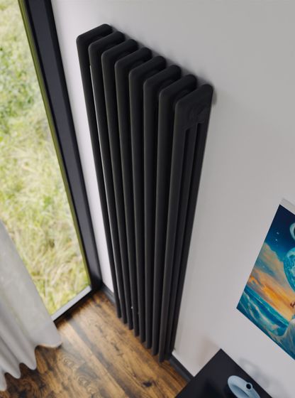 Bronto Pipe 3190 - трехтрубный трубчатый радиатор высотой 1900 мм, боковое подключение