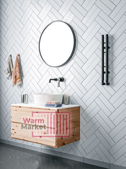 Axxinot Ture 2 - узкий водяной дизайн полотенцесушитель из нержавеющей стали