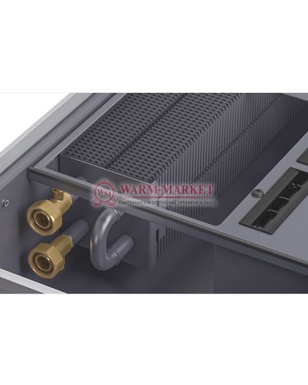 Внутрипольный конвектор Katherm QL с системой вентиляции