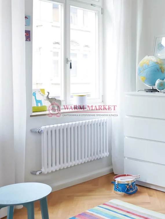 Трубчатый радиатор Zehnder 5040 №1270 с боковым подключением