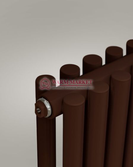 Garmonia A25 V2 - вертикальный трубчатый радиатор высотой 1784 мм коричневого цвета