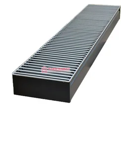 Внутрипольный конвектор KZTO Бриз естественной конвекции 200х80