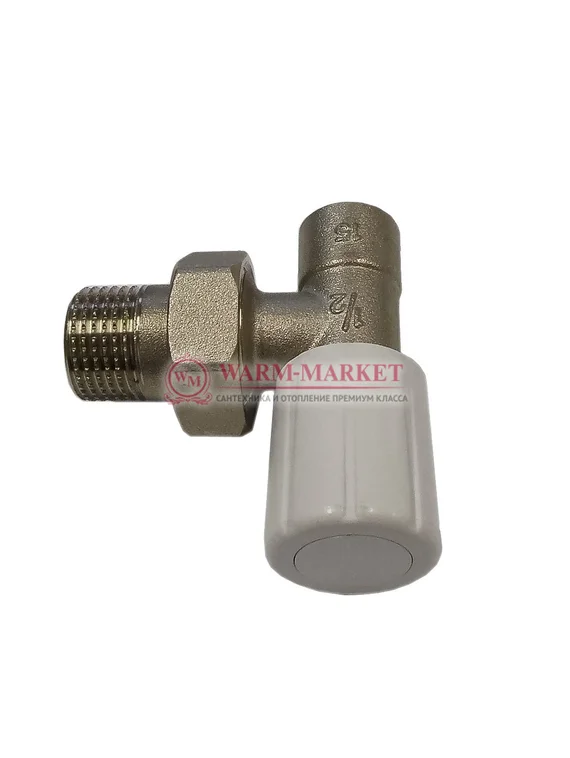 Ручной вентиль под пайку угловой DN151/2GZ*15mm