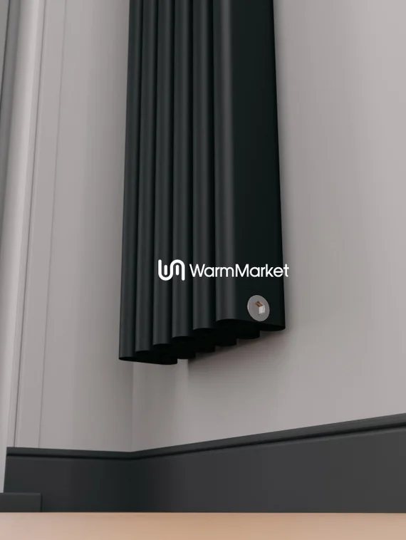 Axxinot Bramer V 1500 - вертикальный алюминиевый радиатор высотой 1530 мм