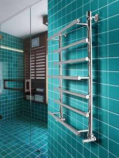 Liticia E - электрический полотенцесушитель с чередующимися разноуровневыми перекладинами