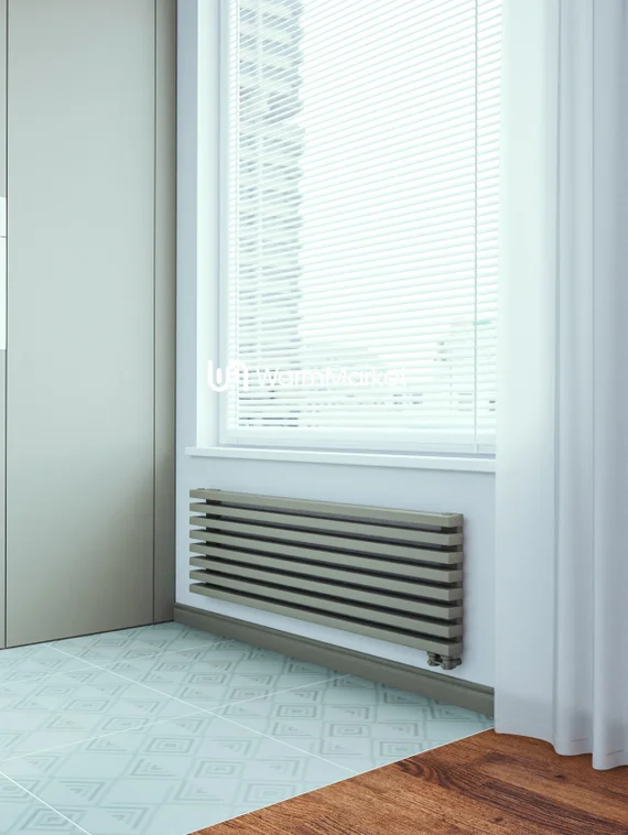 Bareng Select Z 1500 - горизонтальный трубчатый радиатор шириной 1500 мм, нижнее правое подключение