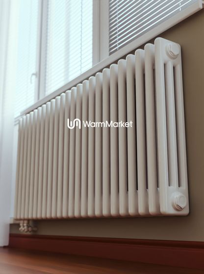 Bareng Softy 3060 - трехтрубный трубчатый радиатор высотой 600 мм, нижнее подключение с термостатикой