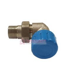 Клапан термостатический трехосевой правый DN15 GZ 1/2 x M22 x 1,5GZ