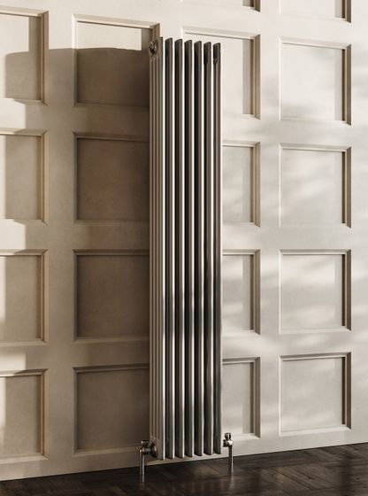 Трубчатый радиатор Solira 4180  N69 твв нижнее подключение с термостатикой