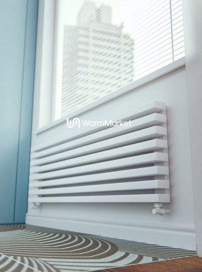 Bareng Select Z 500 - горизонтальный трубчатый радиатор шириной 500 мм, нижнее разнесенное подключение