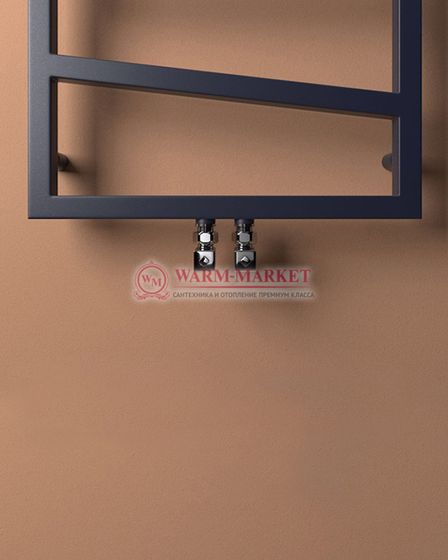 Вертикальный дизайн радиатор Broner Cube Zigzag