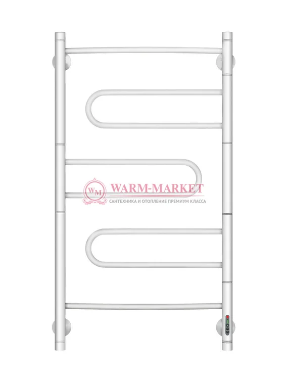 Твист П5 - электрический полотенцесушитель, белый