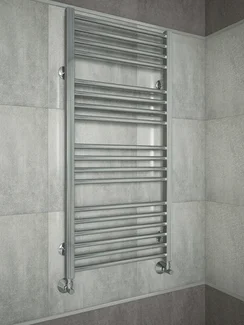 Sicilia  - водяной полотенцесушитель с квадратными вертикалями.