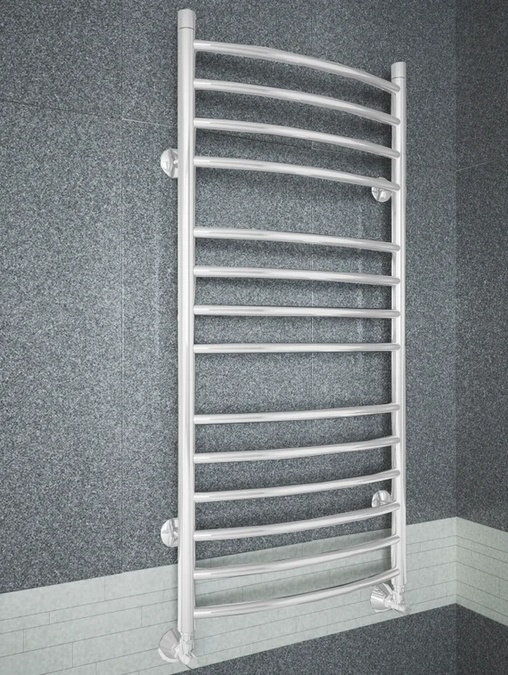 Classic Lux E - электрический полотенцесушитель белого цвета.