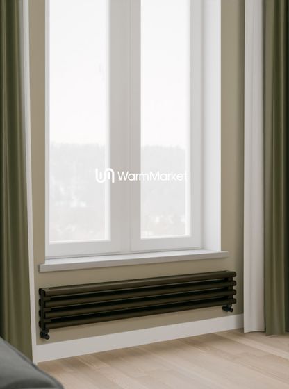 Axxinot Bramer Z 2400 - горизонтальный алюминиевый радиатор шириной 2430 мм