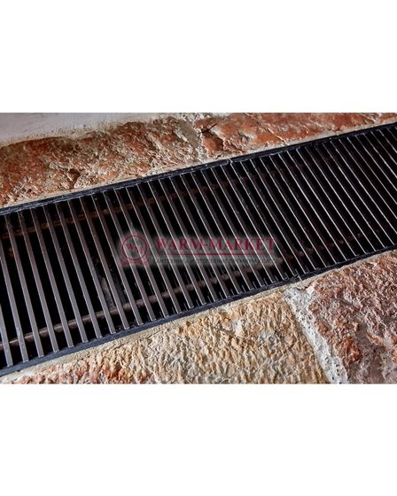 Внутрипольный конвектор Katherm QK nano глубиной 70 мм, шириной 165 мм