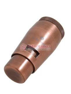 Термостатическая головка Mini M30x1,5 Античная Медь