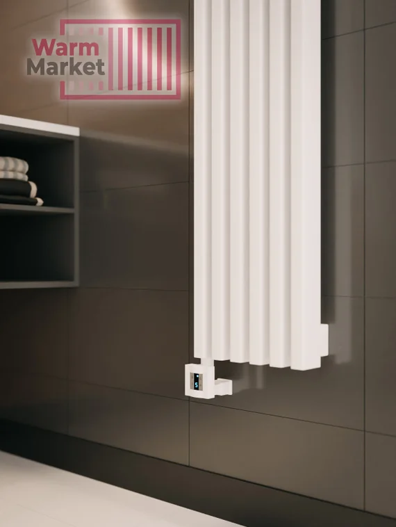 Axxinot Cardea 60х30 VE - вертикальный электрический радиатор высотой 3000 мм, 2 секции