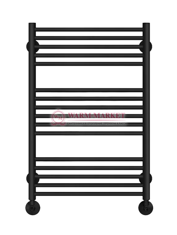 Аврора П16-4 - электрический полотенцесушитель, черный