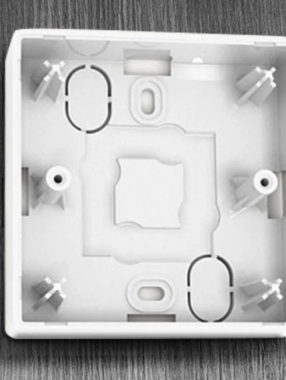 Коробка для накладного монтажа к терморегуляторам Теплолюкс ТР 510, ТР 515, ТР 520