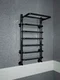 Polka - черный полотенцесушитель с греющей полкой.