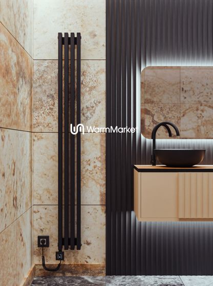 Bareng Select VE 1250 - вертикальный электрический трубчатый радиатор высотой 1250 мм