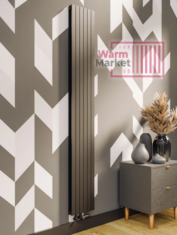 Solo V 2 1000 - вертикальный трубчатый радиатор из прямоугольного профиля двухтрубный