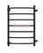 Виктория П7 - электрический полотенцесушитель, черный