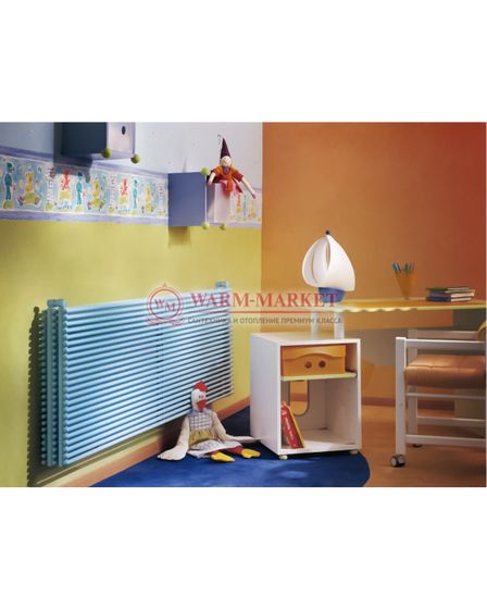 Горизонтальный дизайн радиатор Caleido Nibbio