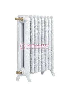 Guratec Merkur 760/05 MattWeiss - чугунный дизайн радиатор