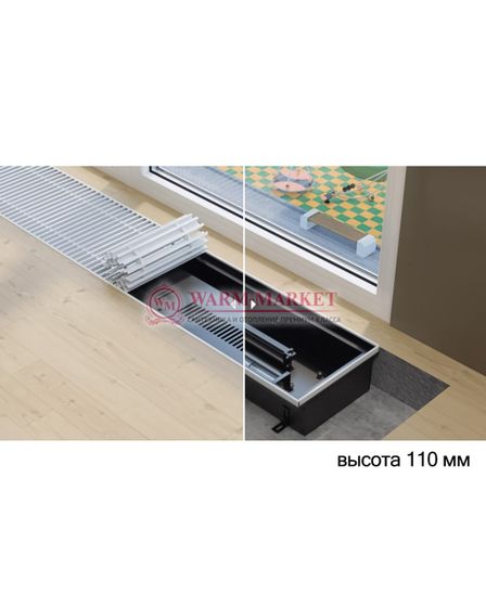 Внутрипольный электрический конвектор Vitron