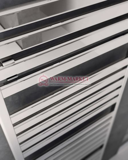 Полотенцесушитель Irsap Velа из нержавеющей стали с горизонтальными овальными трубками