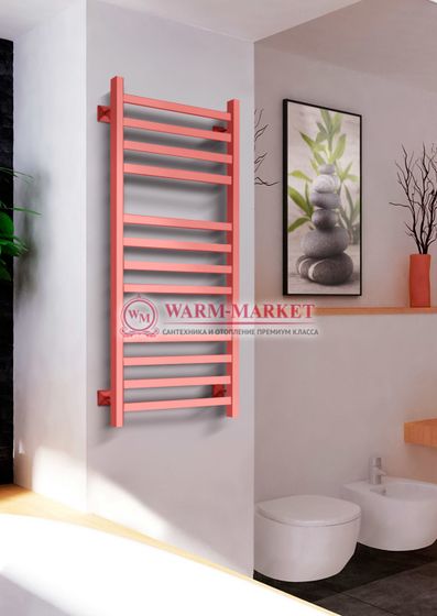 Quadro V 30-электрический полотенцесушитель из квадратного и прямоугольного профиля