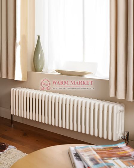 Трубчатый радиатор Arbonia 6037 шеститрубный боковое подключение