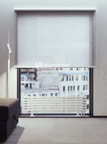 Bareng Tipe ZN 1750 - напольный трубчатый радиатор шириной 1750 мм, нижнее правое подключение