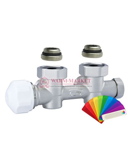 Узел нижний термостатический Hummel угловой 1/2x3/4