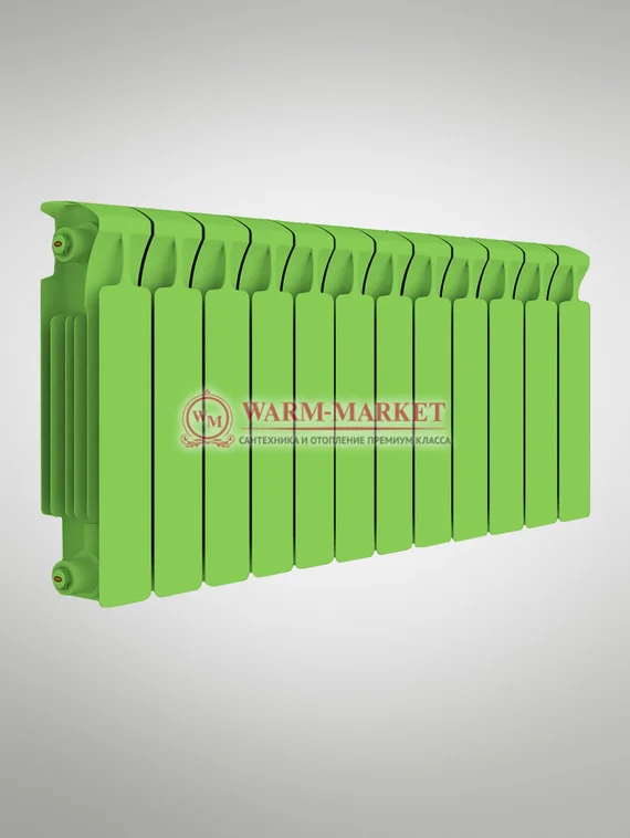 Rifar Monolit Ral 350 - цветной биметаллический радиатор с боковым подключением